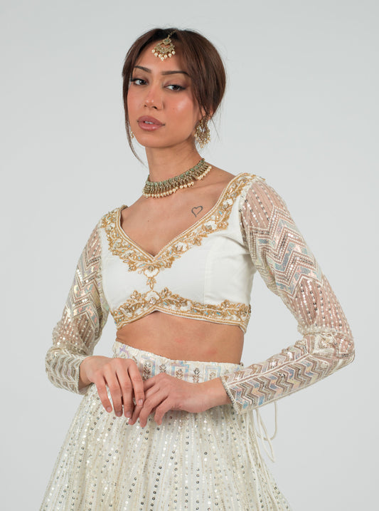 Iridescent Opal Blouse