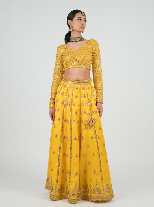 Yellow Marina Skirt