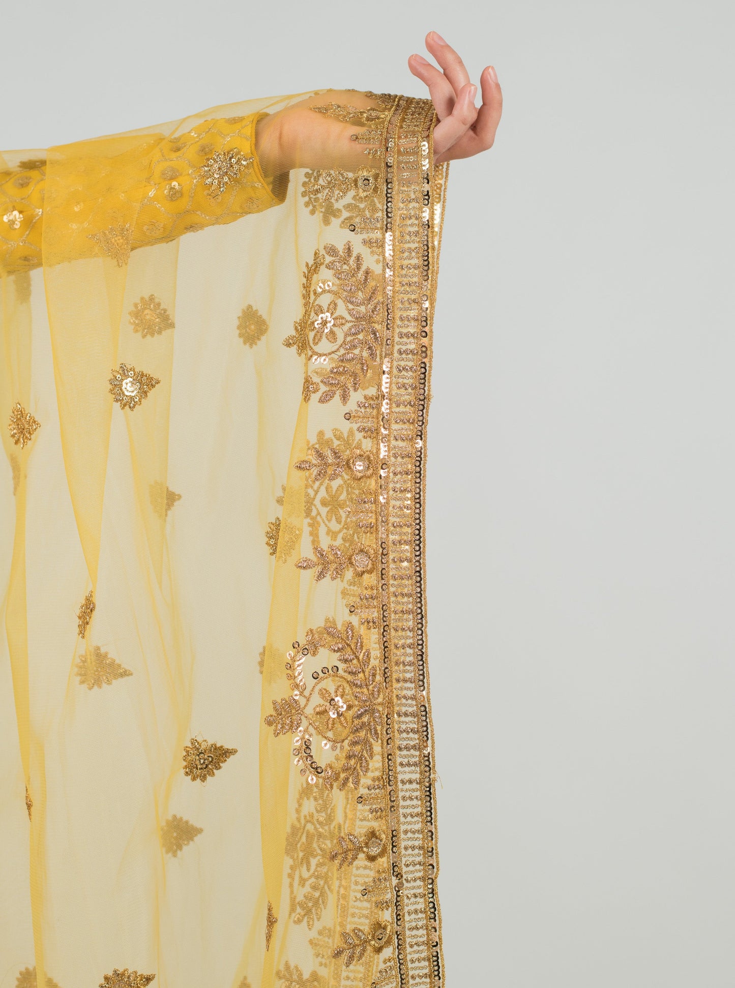 Yellow Marina Dupatta