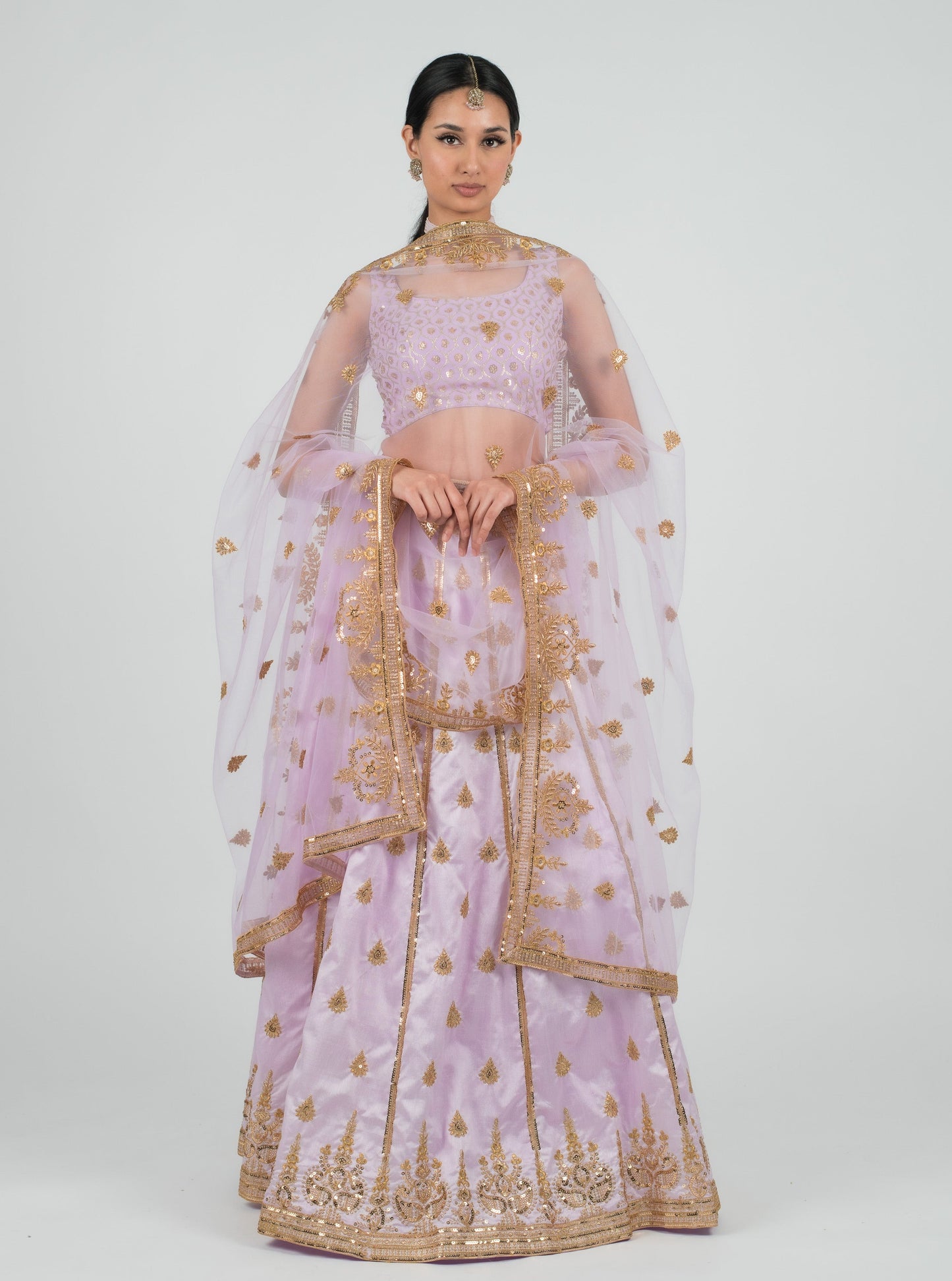 Lilac Marina Dupatta