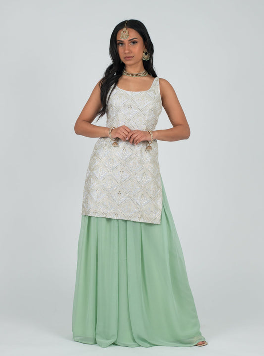 Mint Hira Suit
