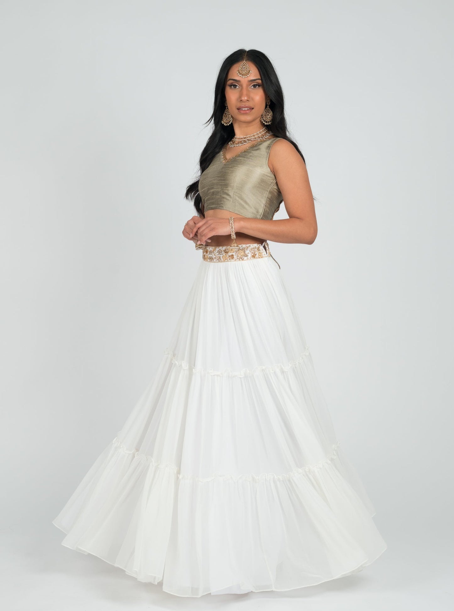 White Tara Skirt