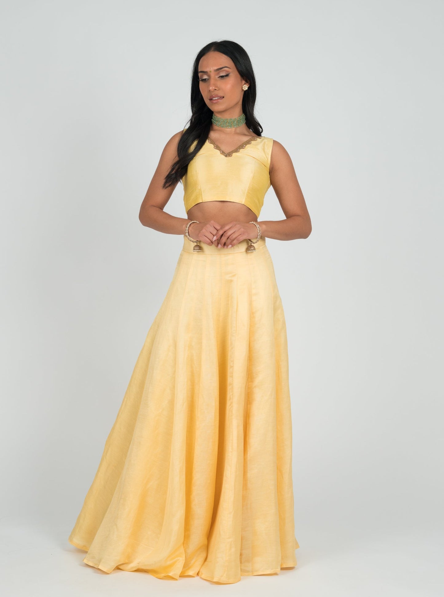 Yellow Gleam Skirt