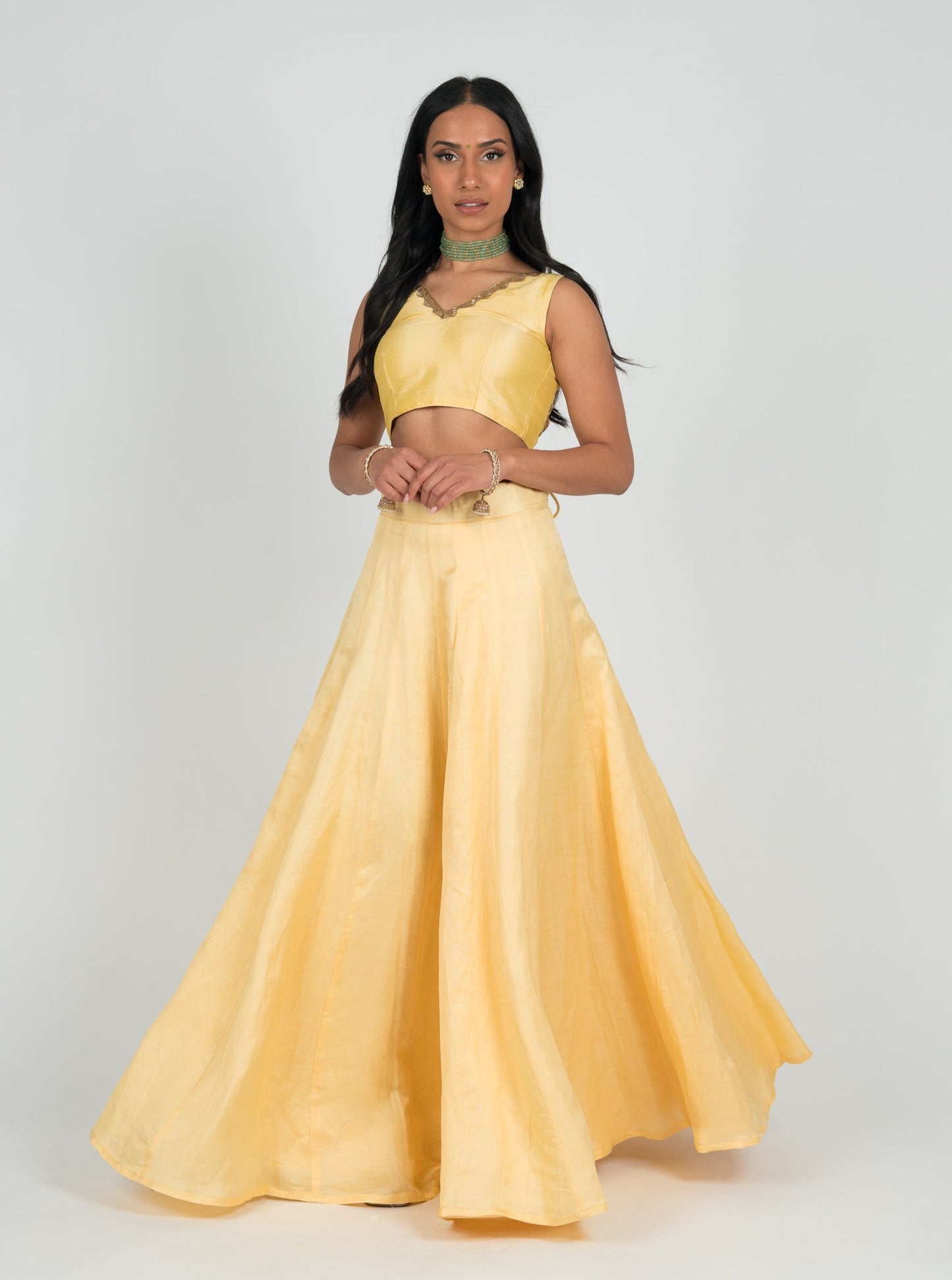 Yellow Gleam Skirt