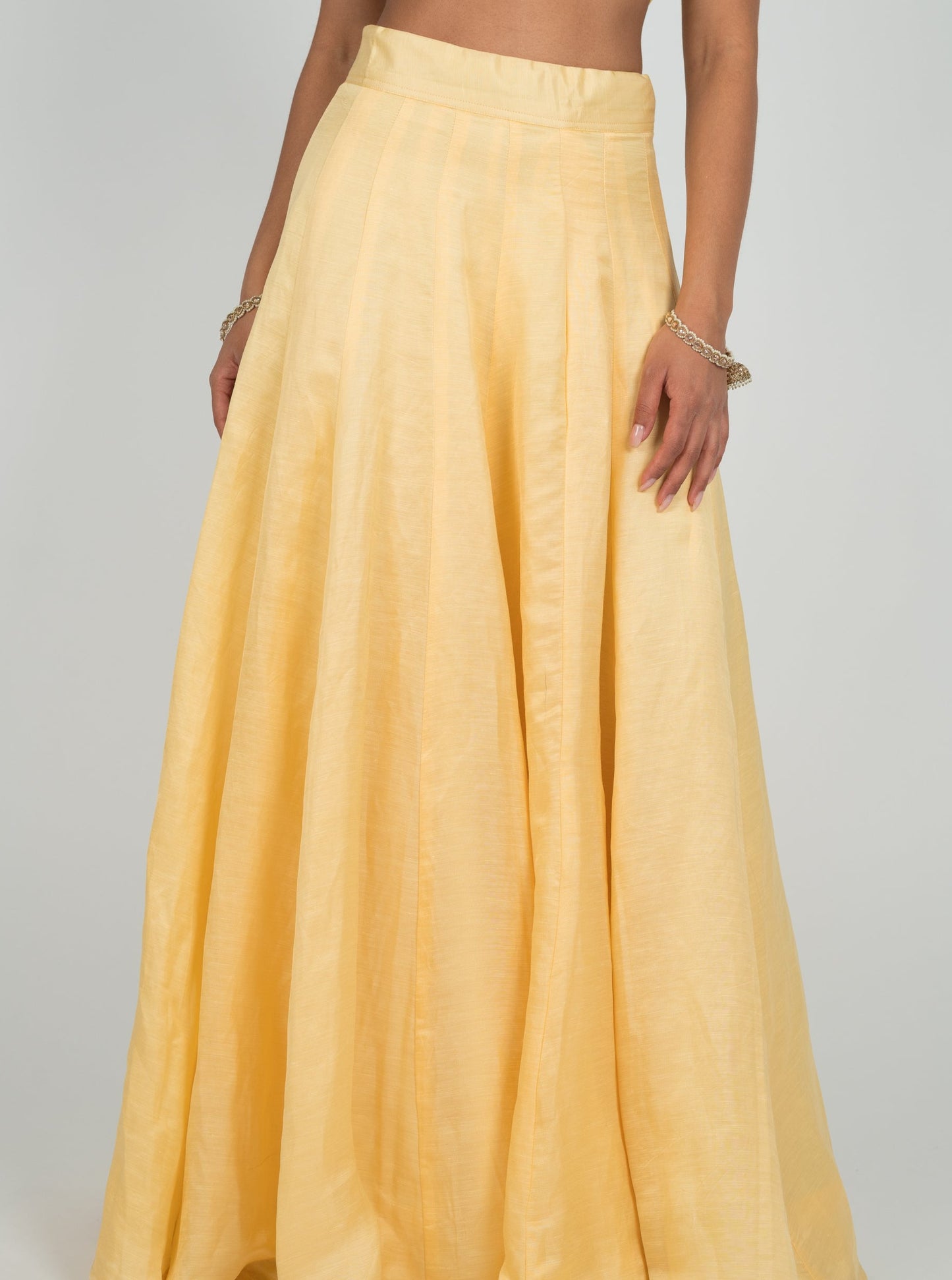 Yellow Gleam Skirt
