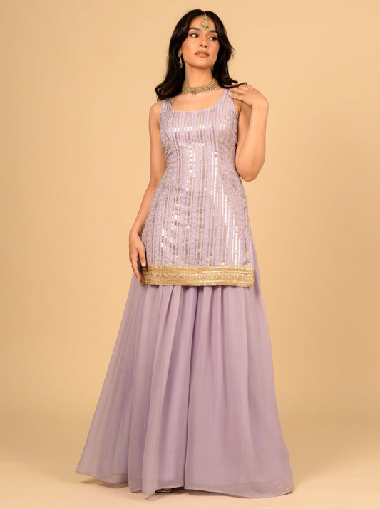 Lilac Amethyst Suit